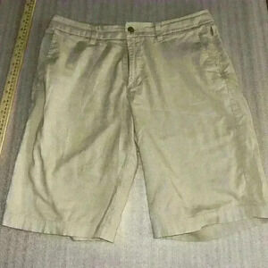 Lululemon Shorts Mens 30 Tan Desert Sand Khaki The Works Short Quick Oxford